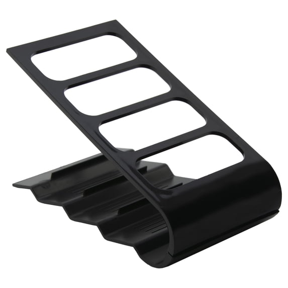 4 Slot Remote Control Stand Holder in Black