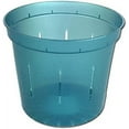 thumbnail image 1 of 4" Slotted Clear Orchid Pots - 3 Pack (Blue Sapphire), 1 of 4