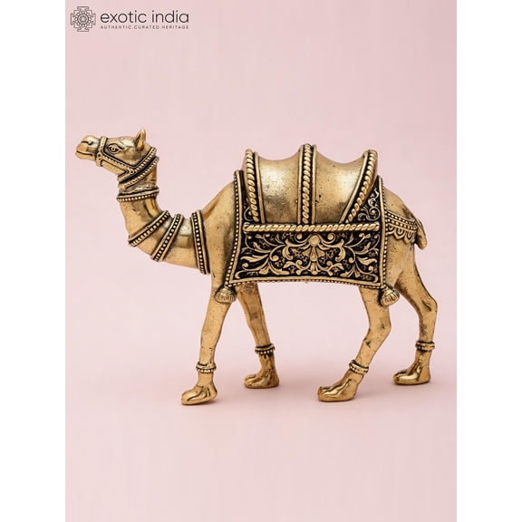 4" Small Superfine Camel Figurine | Table Decor