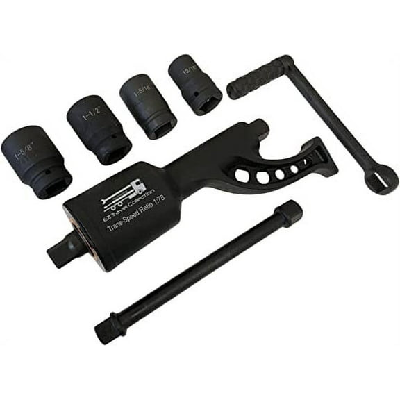 4-Socket Big Rig, RV and Heavy Equipment Torque Wrench Multiplier (Gear Ratio: 1:78)