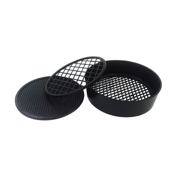 4 Soil Bonsai Soil Sieve With Interchangeable 3 Size Mesh Garden Potting Sorting Pan For Rocks Sand Gardening Yard & Potting Applications Pumpkin Pot Holders Resin Flower Outdoor Large Heart Shaped