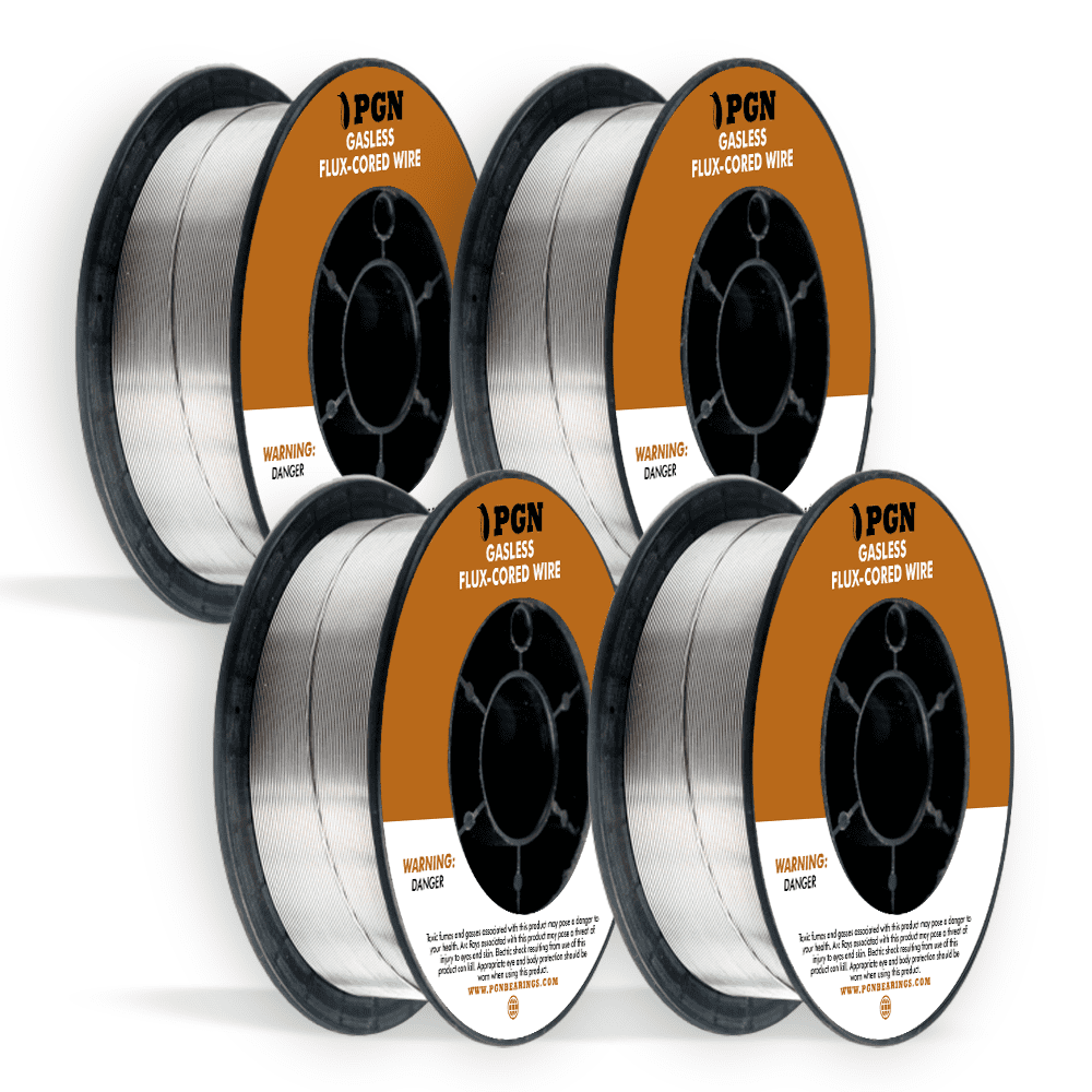 (4 Spools) PGN Flux Core MIG Wire E71T11 0.035 Inch, 10 Pound