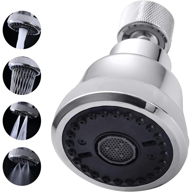 4 Spray Modes Faucet Aerator,360 Degree Faucet Sprayer Attachment,Big