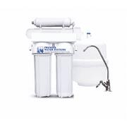 4 Stage Complete Home Under-Sink Reverse Osmosis Drinking Water Filtration System 100 GPD