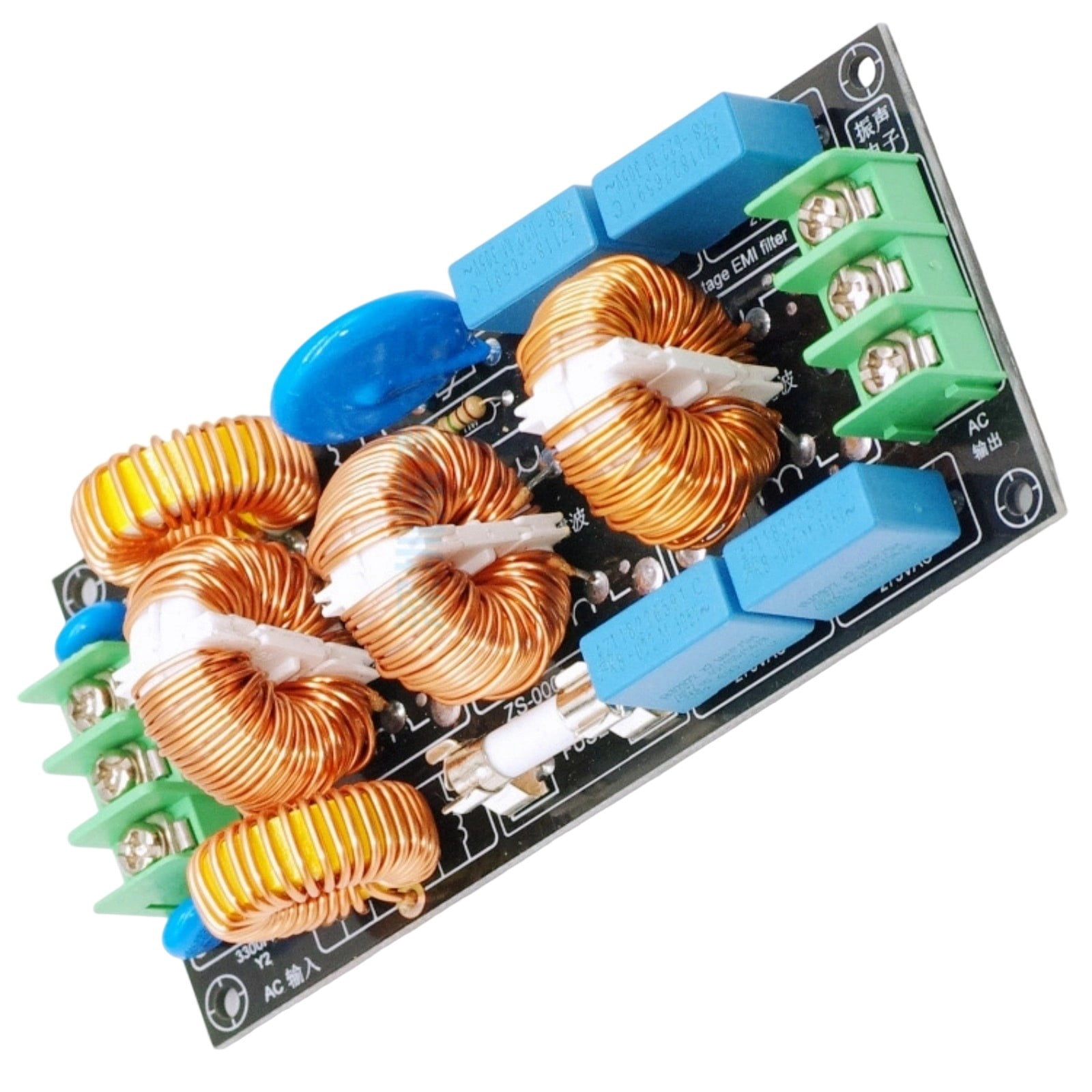 Noise Filter Module 4 Stage EMIs Filter Module 220V Power Supply Sound Noise Reductions For ...