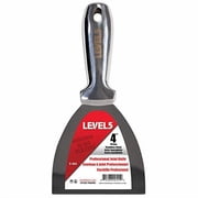 4" All Stainless Steel Joint Knife - LEVEL5 | Professional Grade Putty Blade, Premium Polished All-Metal, Precision Ground Edge, Ergonomic, Corrosion Resistant | 5-404