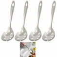 thumbnail image 1 of 4 Stainless Steel Serving Slotted Spoon Cooking Utensil Kitchen Tool Heavy Gauge, 1 of 2