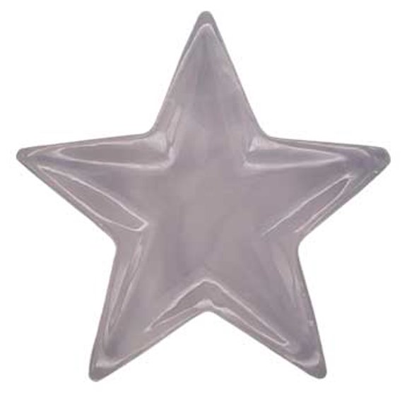 4" Star offering plate