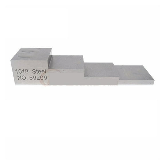 4 Step Block Step Wedge Calibration Test Block, Thickness Block 3mm 5mm 10mm 15mm, Test Block For Ultrasonic Thickness Gauge ,Easy to Use