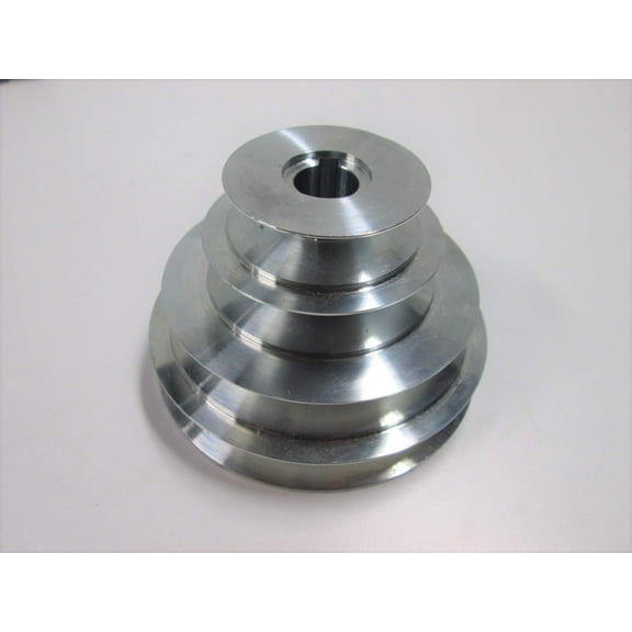 4-Step Cone Pulley 5/8" Keyed Bore; for Lathe, Drill Press, Scroll Saw etc. Replaces Craftsman