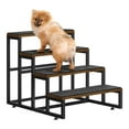 thumbnail image 1 of 4-Step Dog Stairs for High Beds - Pet Steps for Small & Medium Dogs, Cats & Puppies with Non-Slip Surface, 100 lb Capacity, 1 of 6