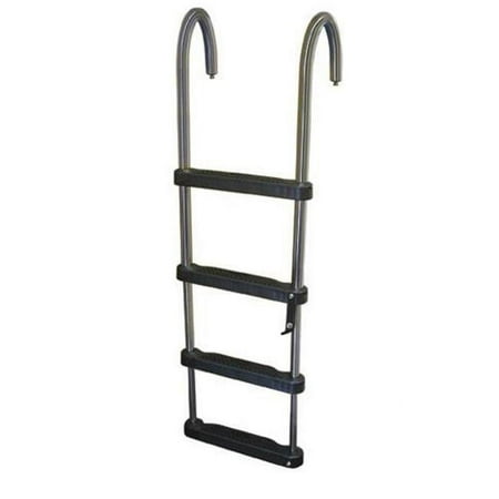 4 Step Removable Telescoping Pontoon Ladder