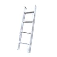 thumbnail image 1 of 4 Step Rustic White Wood Ladder Shelf, 1 of 3