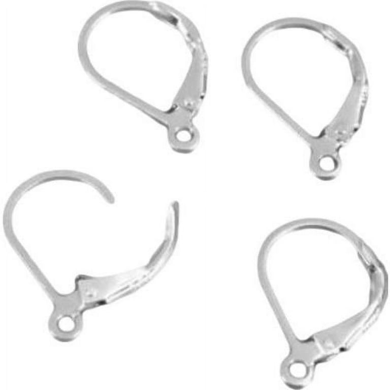 4 Sterling Silver Lever Back Earrings Earwire Findings Walmart