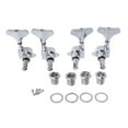 thumbnail image 1 of 4 String Bass Chrome Guitar Sealed Tuners Tuning Pegs Machine Heads 2R 2L, 1 of 7