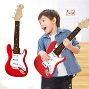 4-String Electric Guitar for Kids, Children-Size Beginner Musical Toy, Attracts Attention