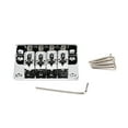 thumbnail image 1 of 4 String Fixed Bridge String Spacing Hardtail Bridge Solid Saddle for Cigar Box Guitar or Electric Ukulele Easy to Use, 1 of 10
