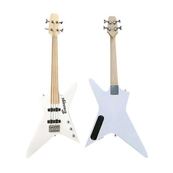 4 String Fretless Bass Short Scale Bolt On