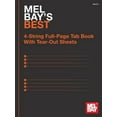 thumbnail image 1 of Mel Bay's Best 4-String Full-Page Tab Book (Paperback), 1 of 1