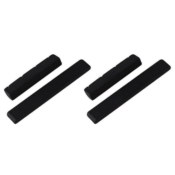 4 String Ukulele Guitar Nut and Saddle Made of ABS 2 Pair