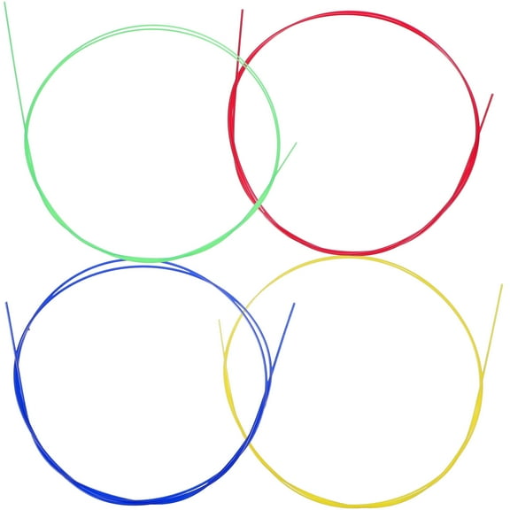 4 Strings of Ukulele String Replacement Lasting Ukulele Nylon String Colorful Ukulele String Part