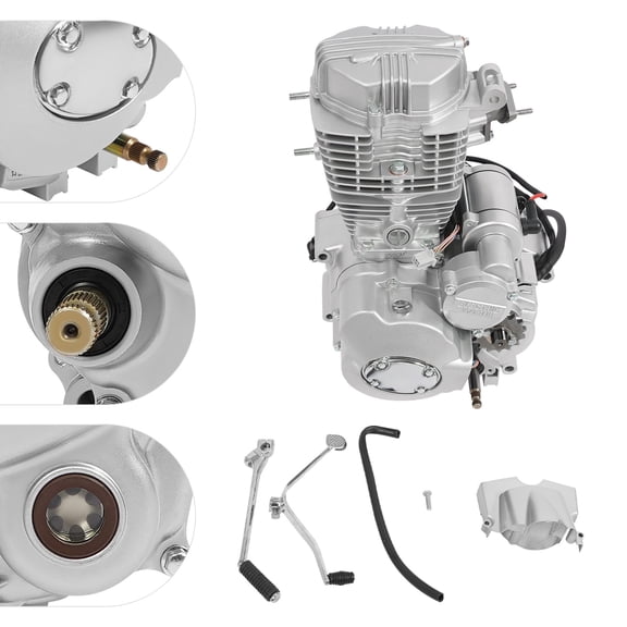 4 Stroke 250cc DIRT BIKE ATV Engine Motor w/ 5 Speed Transmission Electric Start