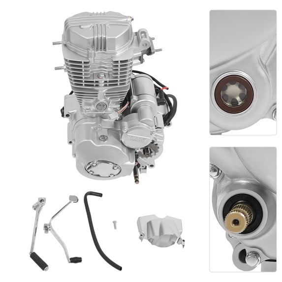 4 Stroke 250cc DIRT BIKE ATV Engine Motor w/ 5 Speed Transmission Electric Start