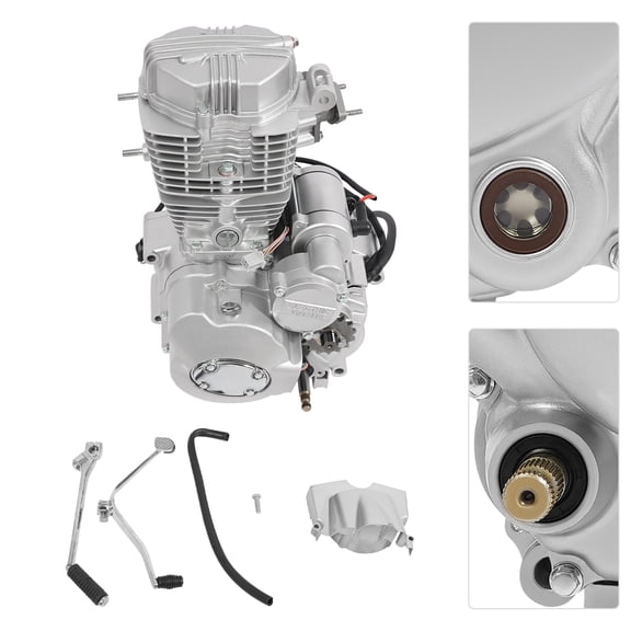 4 Stroke 250cc DIRT BIKE ATV Engine Motor w/ 5 Speed Transmission Electric Start