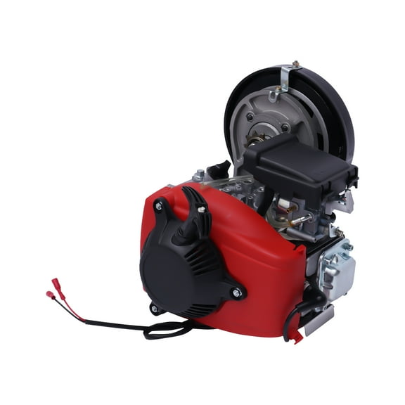 4-Stroke 49CC Gas Engine Motor Kit High Efficiency, Quiet Operation, 27-32 mph Speed, Environmentally Friendly, 2L Fuel Tank, Ideal for Bikes and Small Vehicles