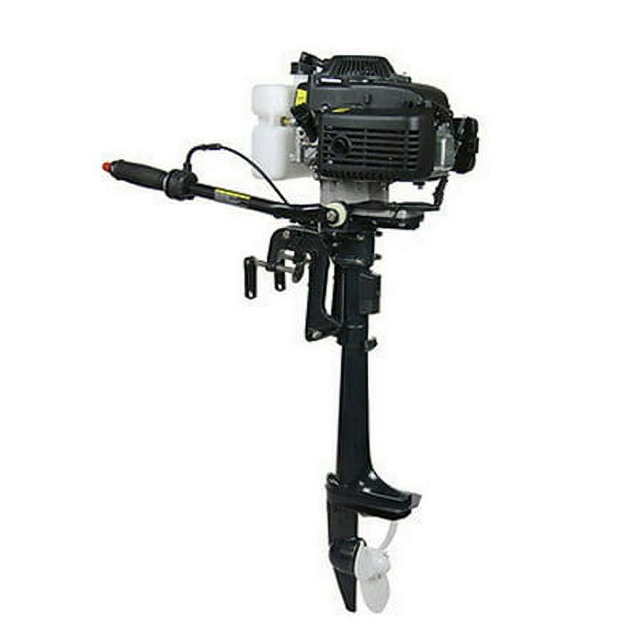 4HP 4 Stroke Outboard Motor Boat Engine with CDI Air Cooling, 400mm Short Shaft
