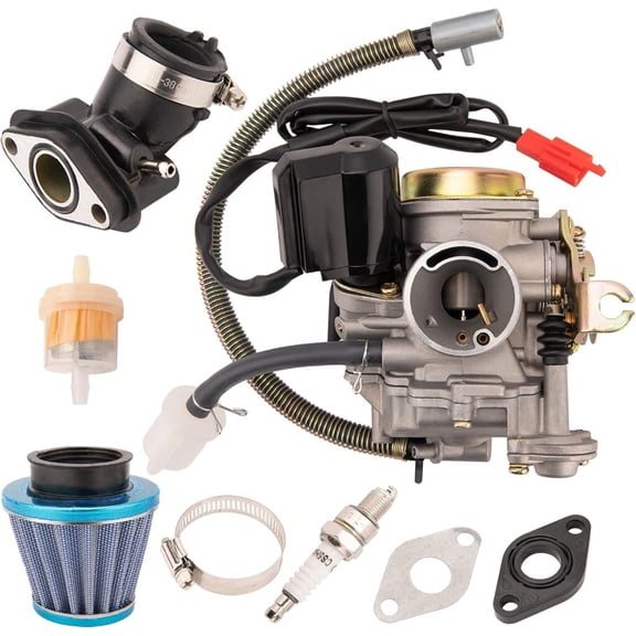 4 Stroke Carburetor & air filter kits for GY6 50cc ATV Scooter PD18J 139QMB New