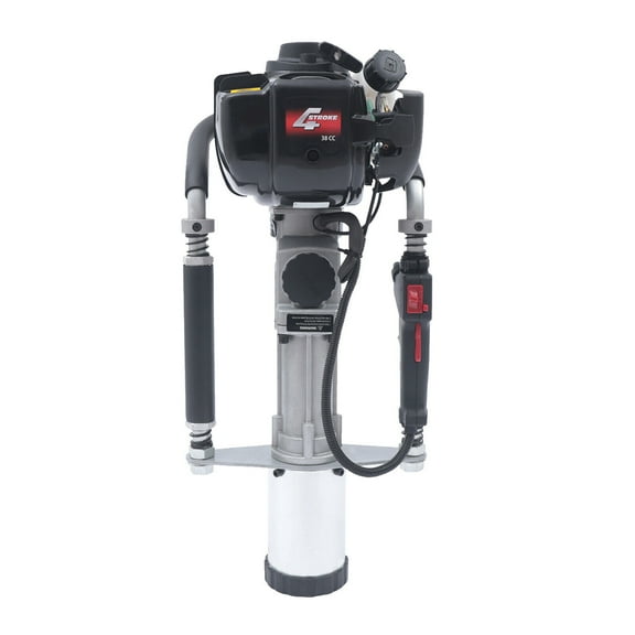 4 Stroke Gas Powered Fence Pile Driver T-Post Push Gasoline Engine Heavy Duty