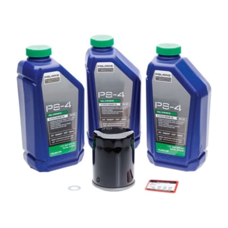 4-Stroke Oil Change Kit Polaris PS-4 Plus 5W-50 for Polaris RANGER RZR PRO XP 1000 2020