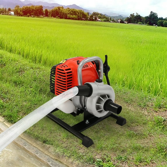 4 Stroke Portable Gas Powered Water Pump Garden Water Transfer Irrigation Pump