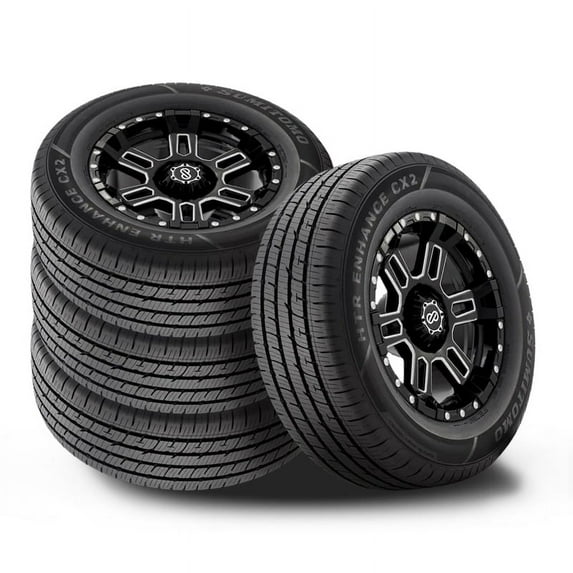 4 Sumitomo HTR Enhance CX2 255/50R20 109V SUV Tires, All Season, 65K Mile, 600AA ENC84 / 255/50/20 / 2555020