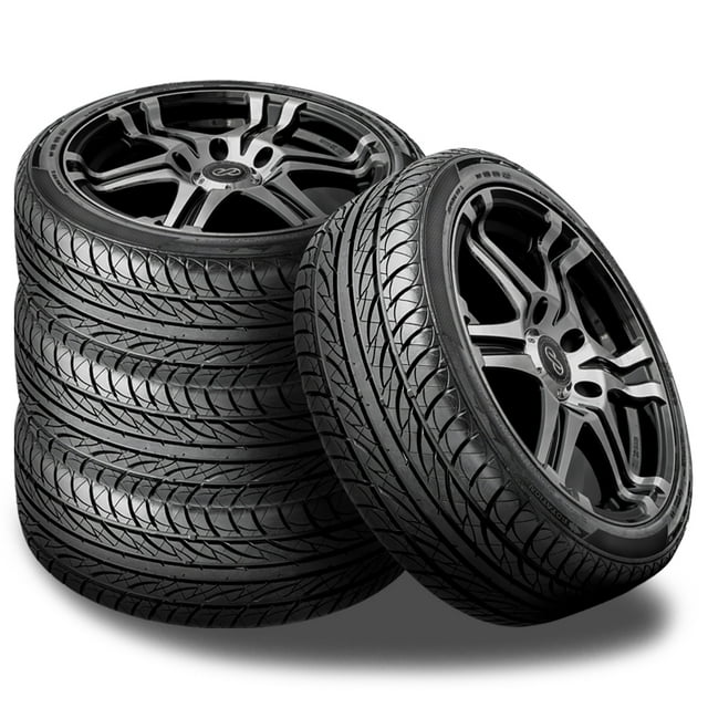 Summit UltraMax HP A/S 245/45R19 98W UHP All Season Tires with 50K Mi ...