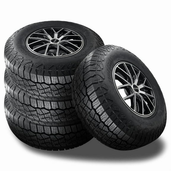 4 Supermax ATX-1 245/75R16 120/116S All Terrain 45K Mileage On/Off-Road 10 PLY LTR-1602-AT-SX / 245/75/16 / 2457516