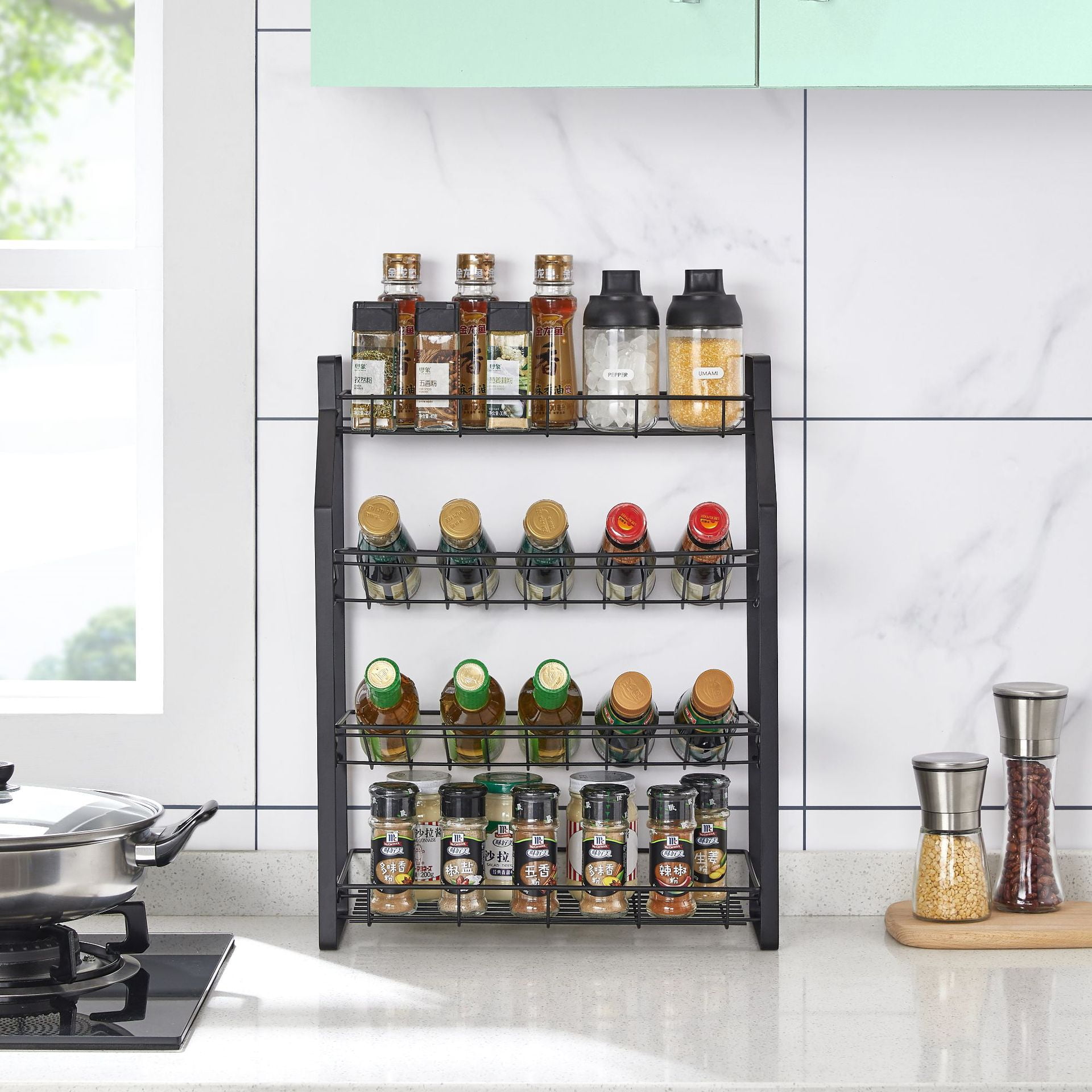 Free-standing Spice Rack