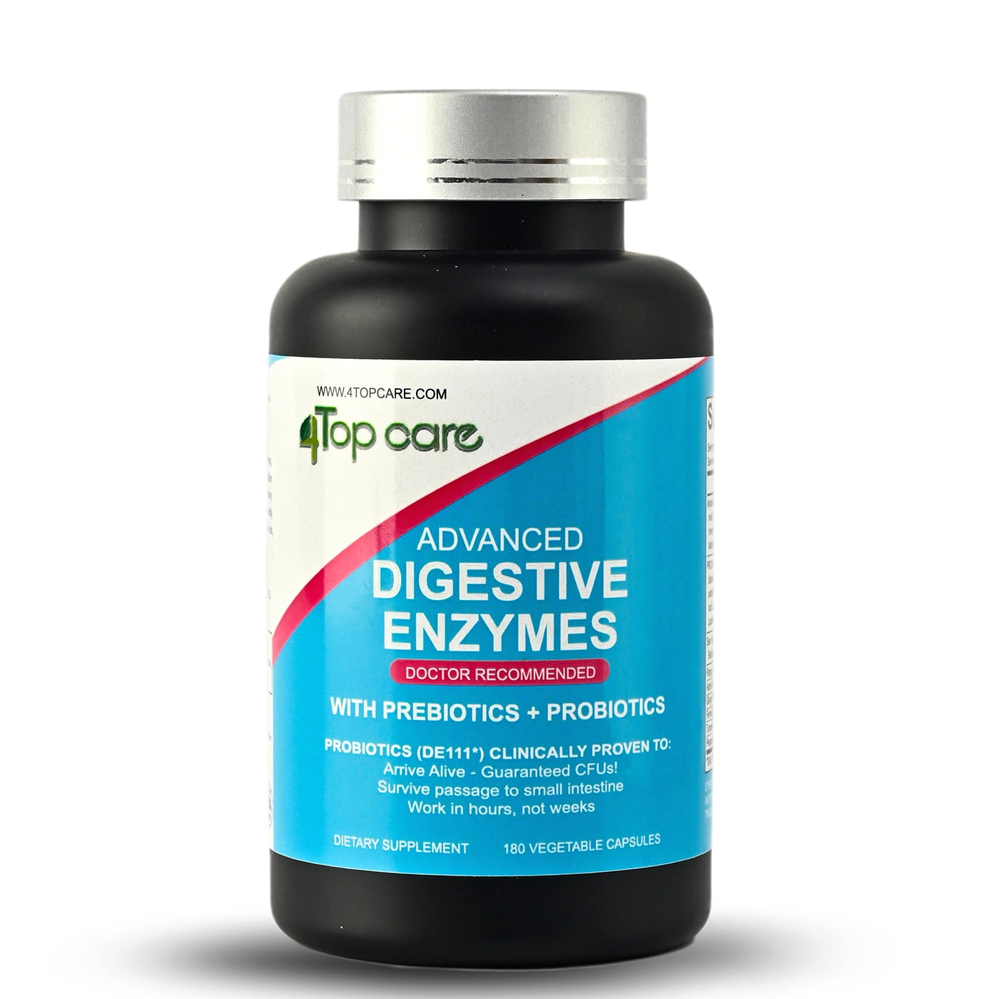 4 TOP CARE Digestive Enzymes A Digestive Health Solution with