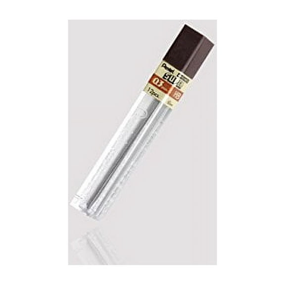 4 TUBES: Pentel Super Hi-Polymer Refill Leads 0.3 mm HB no. 300