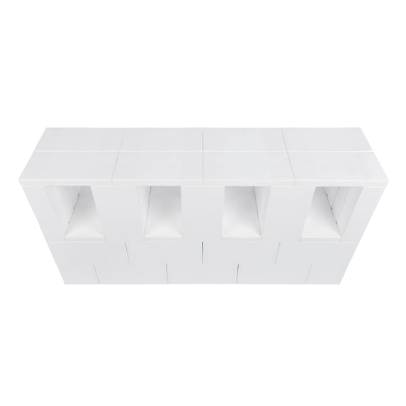 4' TV Stand and Console Kit - Dark Gray