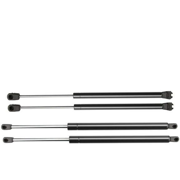 4 Tailgate+Rear Window Gas Struts Lift Support For Nissan 2005-13 Pathfinder R51