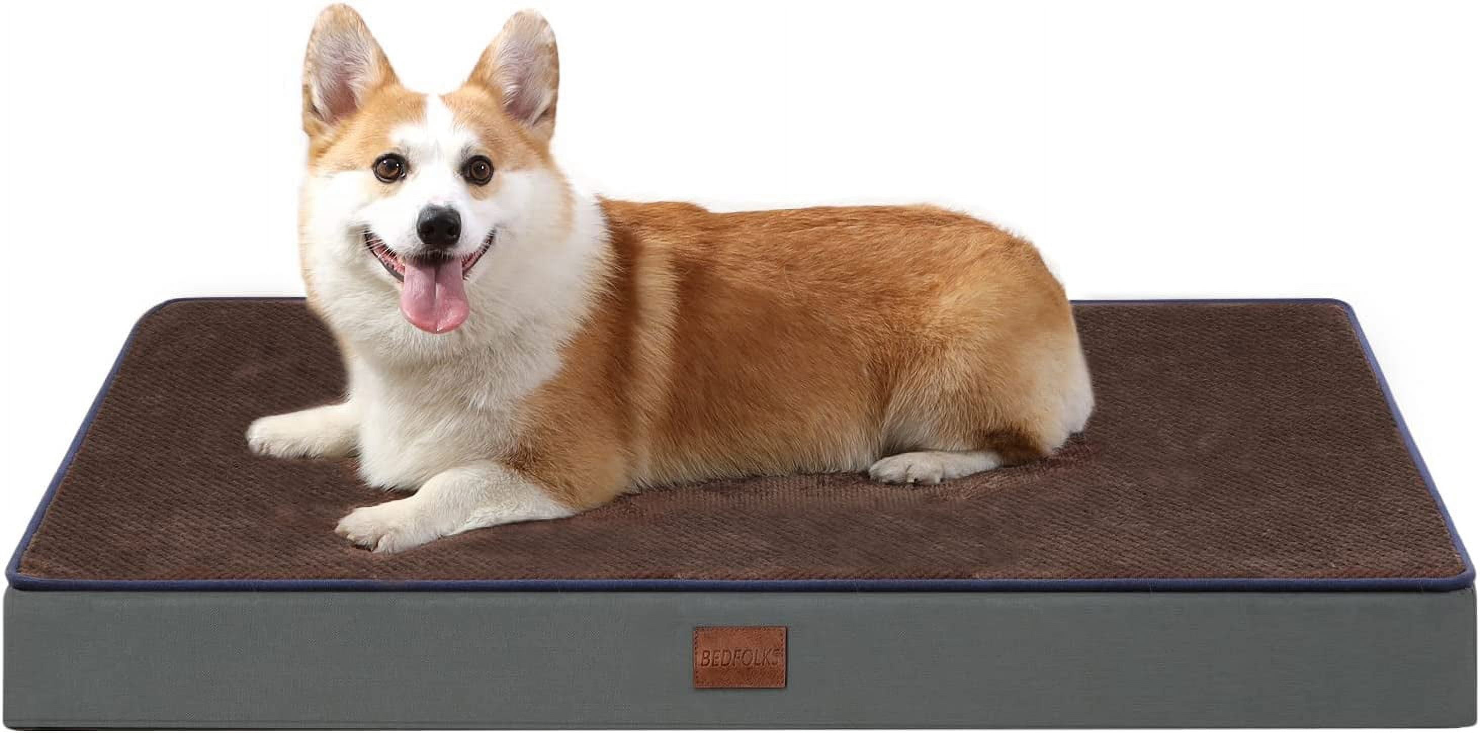 Curated visual reference: Picture Idea: 4 Thick Orthopedic Dog Bed For Extra Large Dogs Memory