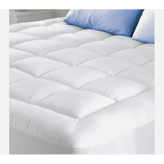4 Thick Quilted Cooling Mattress Topper Pad | Plush Comfort & Breathable Mattress Topper