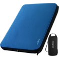 thumbnail image 1 of 4" Thick Self Inflating Sleeping Pad with Foam, Innovative Y-Shaped Telescopic Structure, Ultraportable Camping Air Mattress Pump Sack, Easy Roll Up Sleep Bed for Travel Tent Car, 1 of 2