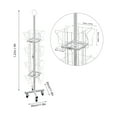 thumbnail image 1 of 4 Tier 16 Pocket 360° Rotating Greeting Card Rack Post Card Rack Retail Display, 1 of 14