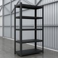 4 Tier 40" Wx20 Dx57 H Garage Shelving Heavy Duty 500lbs/ Shelf 2000lbs Garage Storage Shelves
