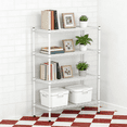 thumbnail image 1 of 4-Tier Adjustable Heavy Duty Metal Wire Storage Rack for Kitchen & Laundry, 1 of 5