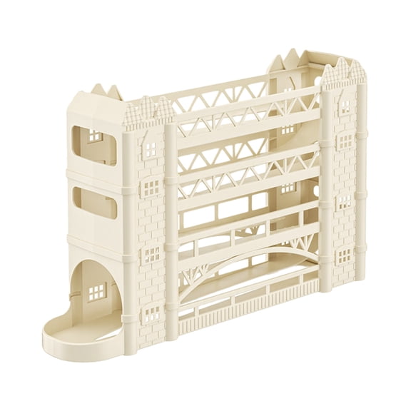 4-Tier Automatic Rolling Egg Storage Container for Kitchen Refrigerator, Pantry, Countertop, Household Food Storage, 30-Egg Capacity Space Saving Egg Organizer Box for Kitchen Food Organization