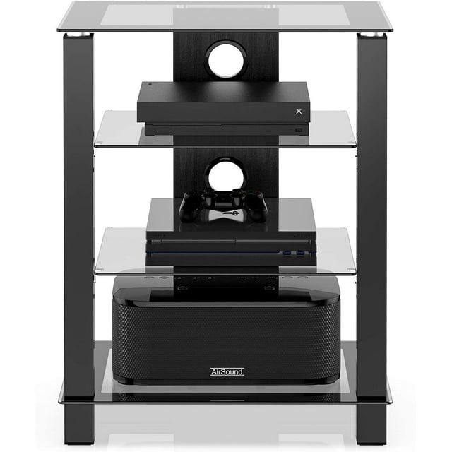 4Tier Av Media Stand Component Gaming Tv Stand And